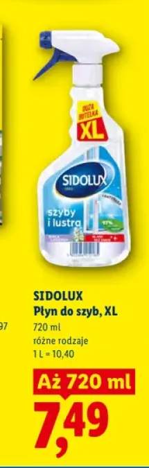 Płyn do szyb Sidolux XL