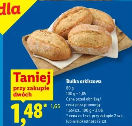 Bułka orkiszowa Piekarnia Lidla