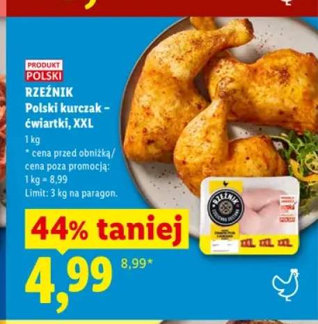 Polski kurczak - ćwiartki XXL Rzeźnik