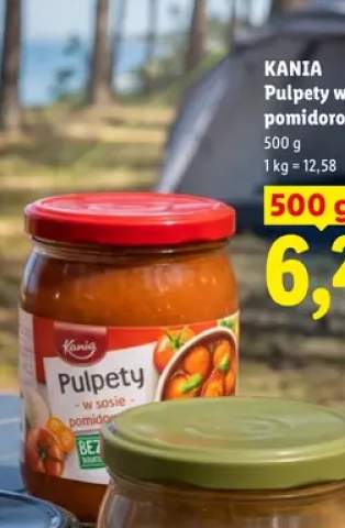 Pulpety w sosie pomidorowym Kania