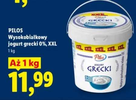 Jogurt grecki 0% wysokobiałkowy Pilos XXL
