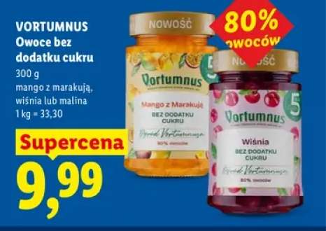 Owoce bez dodatku cukru mango z marakują Vortumnus +2 warianty