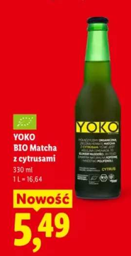 Napój YOKO BIO Matcha z cytrusami