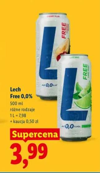 Piwo bezalkoholowe Lech Free Cherry Plum +1 wariant