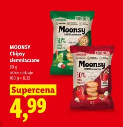 Chipsy ziemniaczane Moonsy +1 wariant