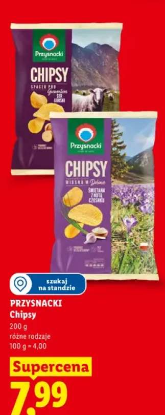Chipsy Przysnacki Spacer pod Giewontem Ser Górski +1 wariant