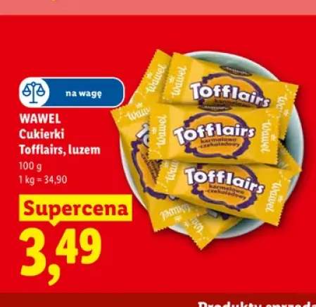 Cukierki Tofflairs luzem Wawel