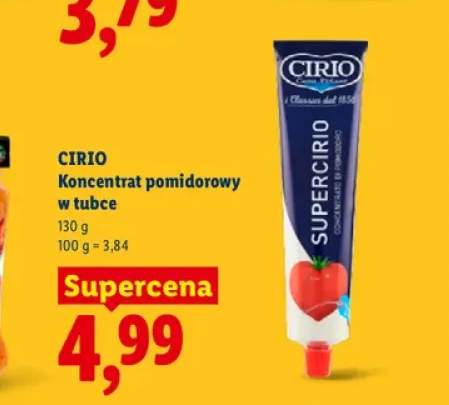 Koncentrat pomidorowy w tubce Cirio