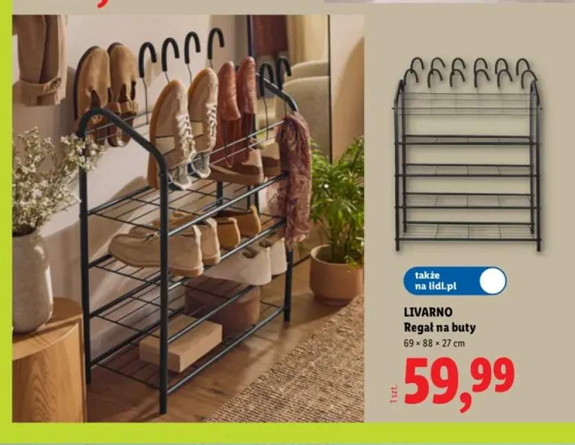 Regał na buty Livarno