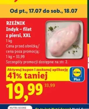 Indyk - filet z piersi XXL Rzeźnik