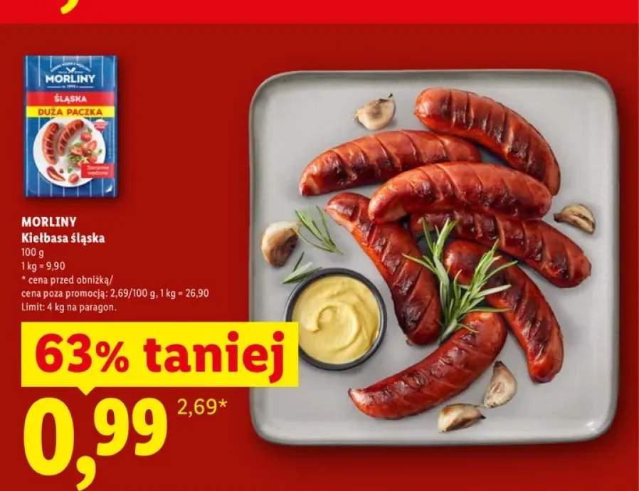 Kiełbasa śląska Morliny