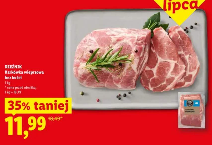 Karkówka wieprzowa bez kości Rzeźnik