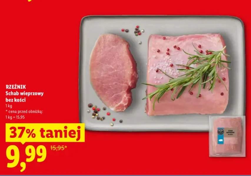 Schab wieprzowy bez kości Rzeźnik