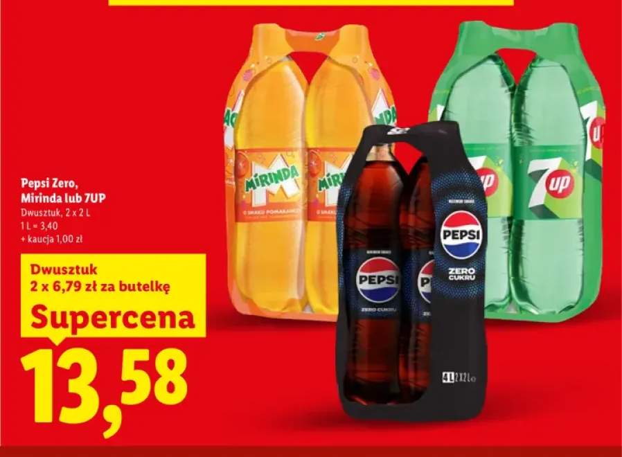 Napój gazowany 7UP 2-pak