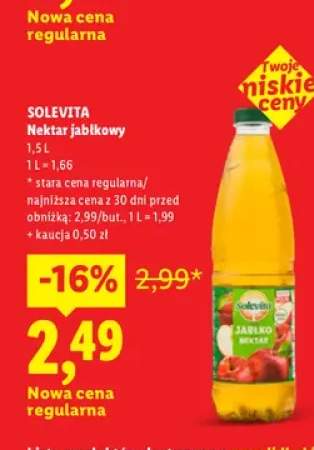Nektar jabłkowy Solevita