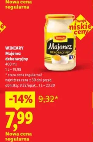 Majonez Dekoracyjny Winiary