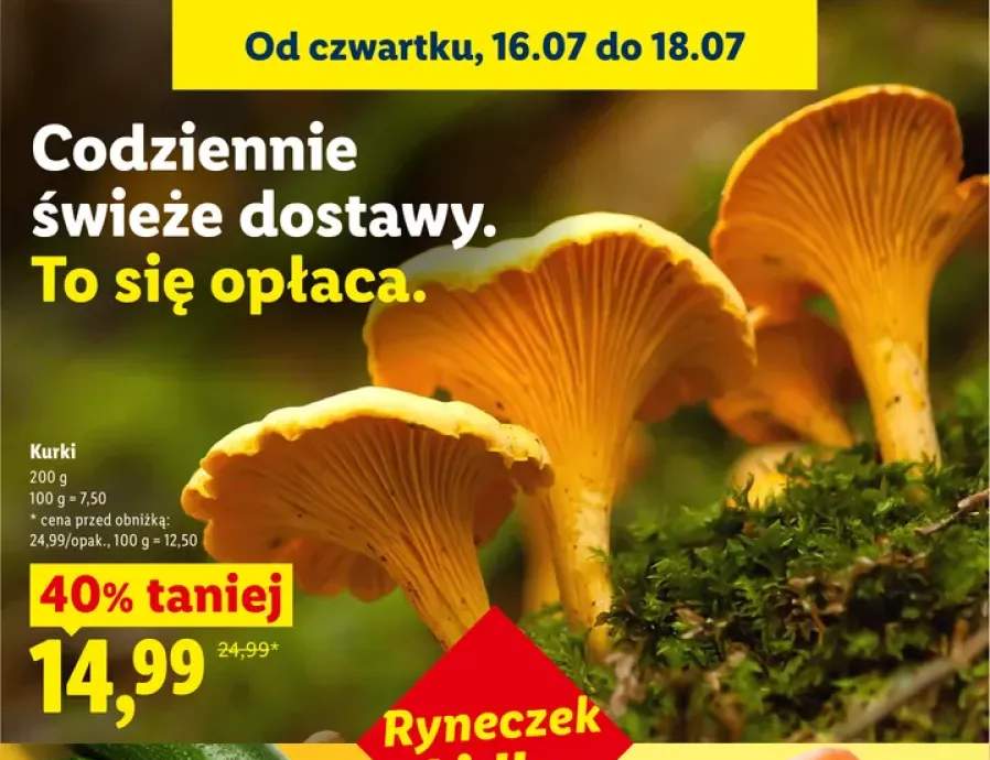 Kurki Ryneczek Lidla