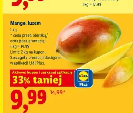 Mango luzem