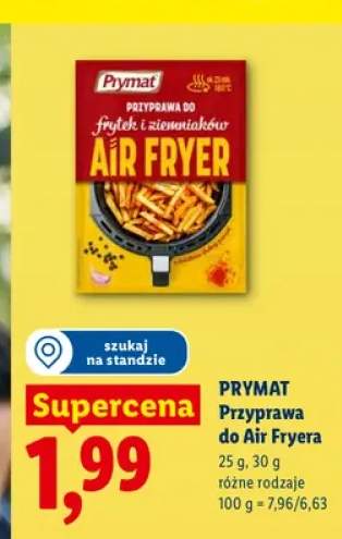 Przyprawa do Air Fryera frytek i ziemniaków Prymat