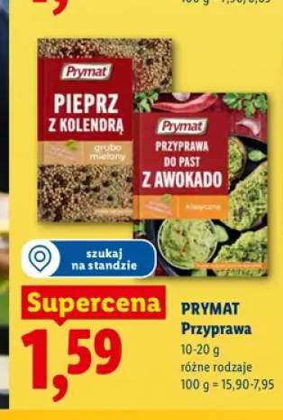 Pieprz z kolendrą grubo mielony Prymat +1 wariant