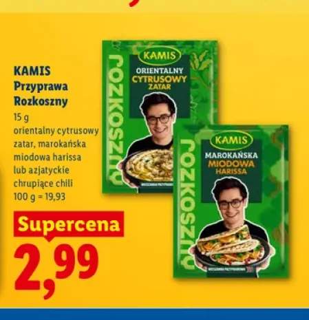 Przyprawa Rozkoszny orientalny cytrusowy zatar Kamis +2 warianty