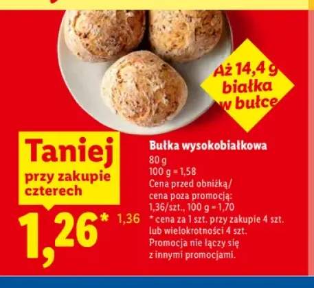 Bułka wysokobiałkowa