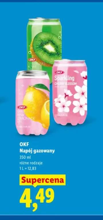 Napój gazowany OKF Sparkling Kiwi +2 warianty