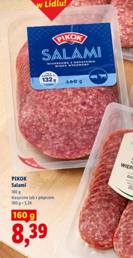 Salami wieprzowe klasyczne Pikok