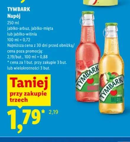 Napój Tymbark jabłko-arbuz +1 wariant