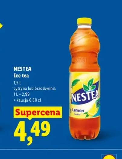Napój herbaciany Nestea Ice Tea Cytryna