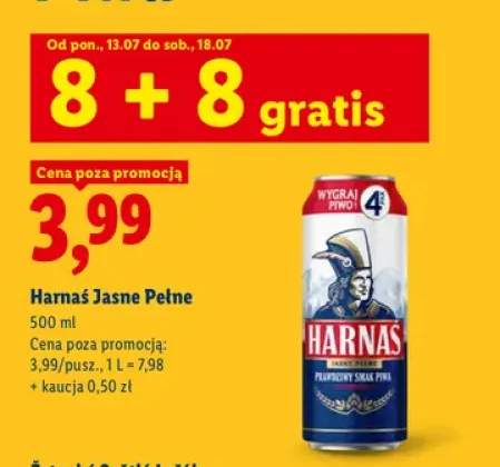 Piwo Harnaś Jasne Pełne