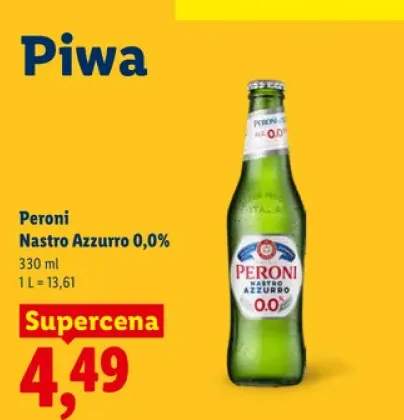 Piwo bezalkoholowe Peroni Nastro Azzurro