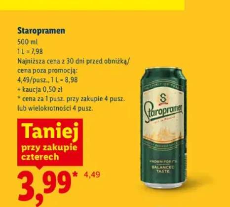 Piwo Staropramen