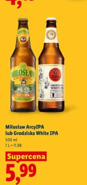 Piwo Miłosław ArcyIPA +1 wariant