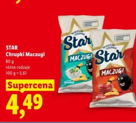 Chrupki Star Maczugi Fromage +1 wariant