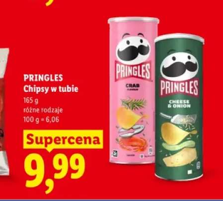 Chipsy w tubie Pringles Crab +1 wariant