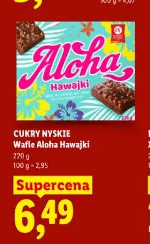 Wafle Aloha Hawajki Cukry Nyskie
