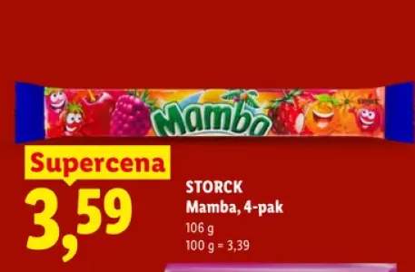 Guma rozpuszczalna Storck Mamba 4-pak