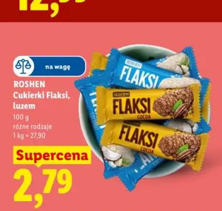 Cukierki Roshen Flaksi luzem