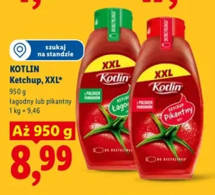 Ketchup łagodny Kotlin XXL +1 wariant