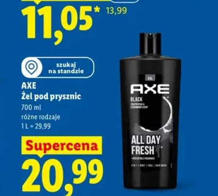Żel pod prysznic Axe