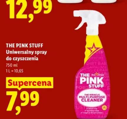 Uniwersalny spray do czyszczenia The Pink Stuff
