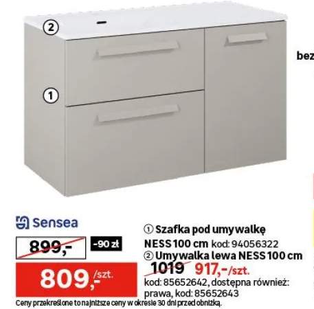 szafka pod umywalkę