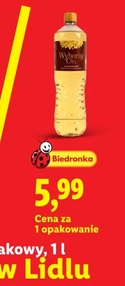 Olej rzepakowy Wyborny