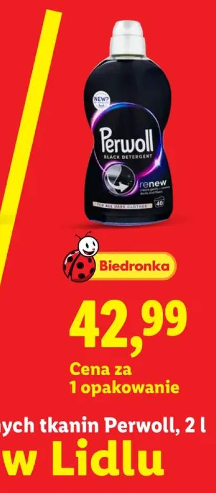 Płyn do prania ciemnych tkanin Perwoll Renew