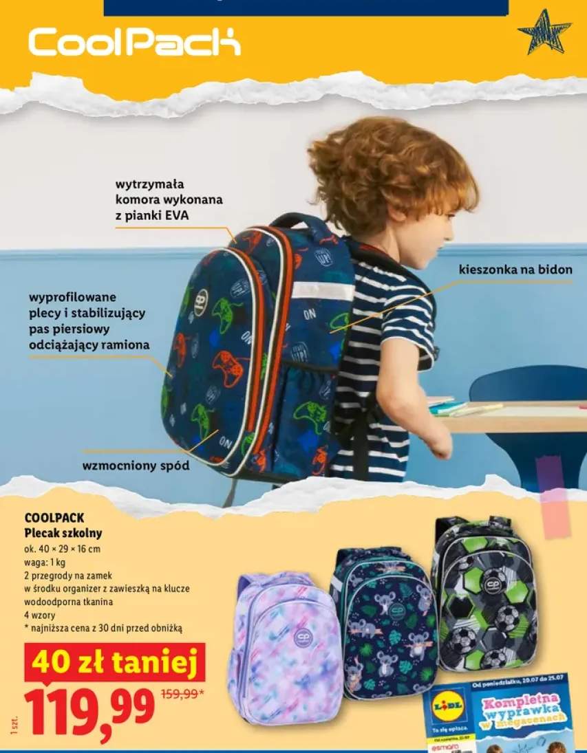 Plecak szkolny CoolPack