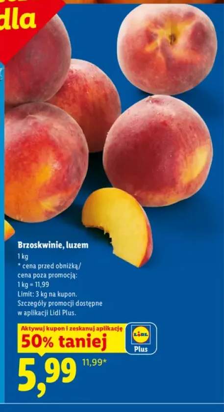 Brzoskwinie luzem