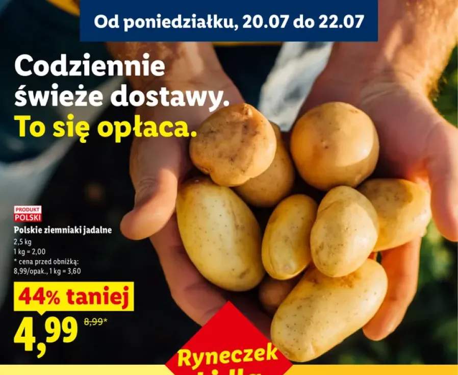 Ziemniaki jadalne polskie