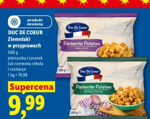 Ziemniaki w przyprawach z pietruszką i czosnkiem Duc De Coeur +1 wariant