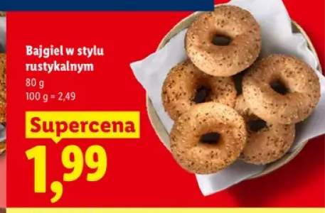 Bajgiel w stylu rustykalnym
